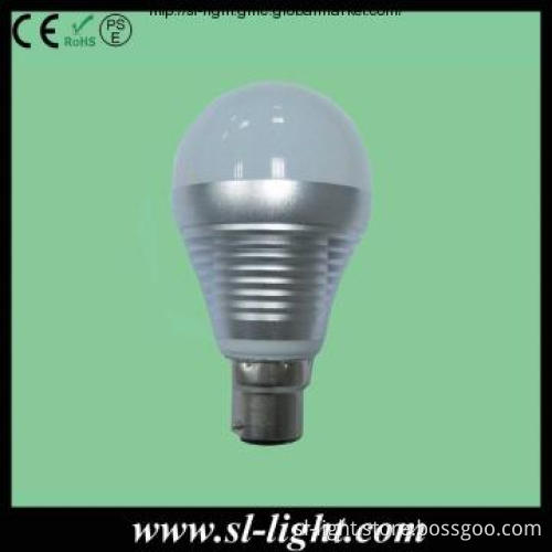 A60 7.5W 16pcs 5630SMD B22 Base Screw-shape Indoor Dimmable LED Bulb